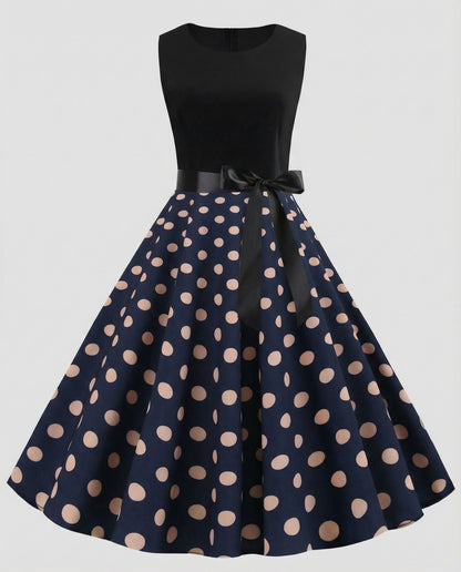 Rockabilly Damenkleid Polka-Dots