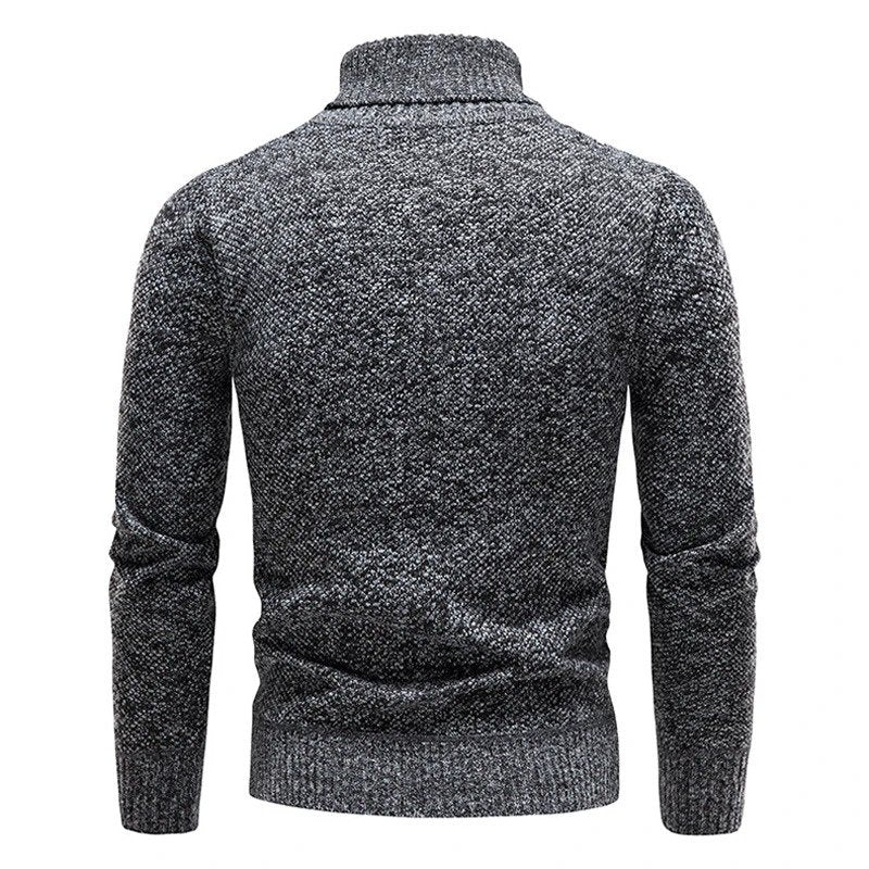 Rollkragenpullover – Gestrickter Rollkragenpullover für Männer-Chaps Herrenmode
