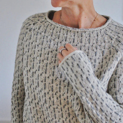 Damen Strickpullover Lockerer Passform