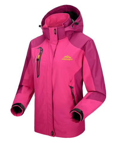 Damen Outdoor-Wanderjacke Waterproof Norvielle