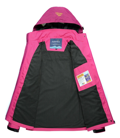 Damen Outdoor-Wanderjacke Waterproof Norvielle