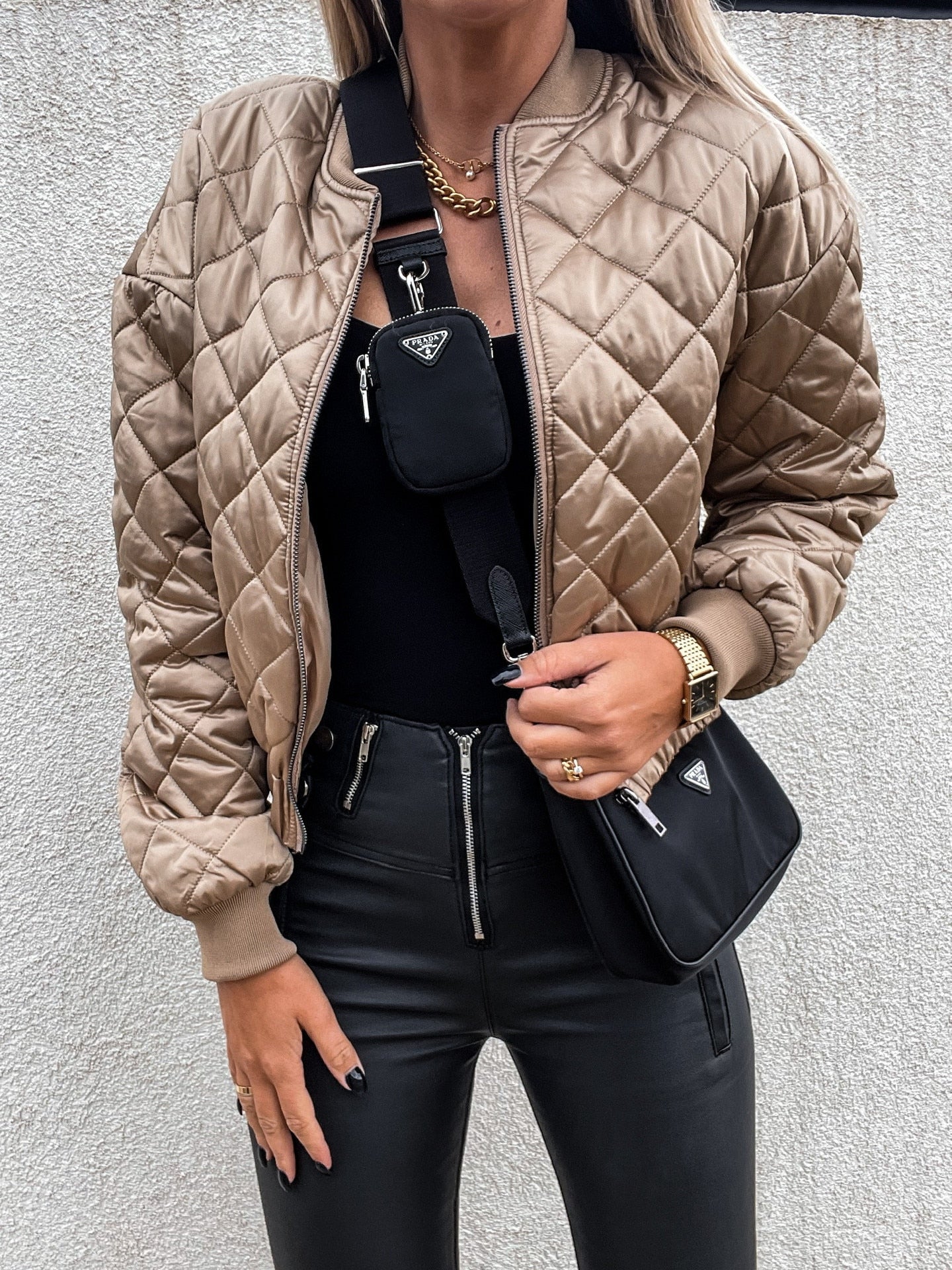 Norvielle Damen Gesteppte Jacke