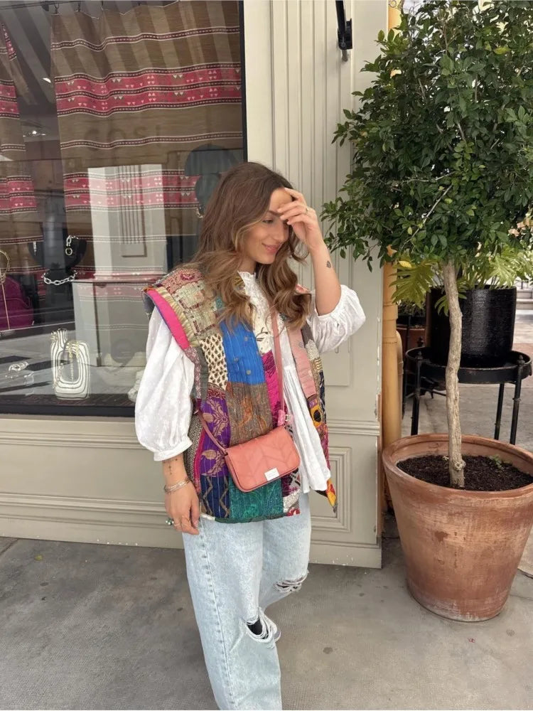 Norvielle Damen Gilet Für Herbst