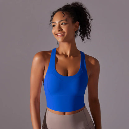 Norvielle Damen Yoga-Bh Eng Anliegend Sportlich