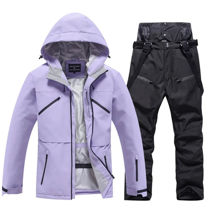 Unisex Skianzug Zweiteiliger Jacke und Hose