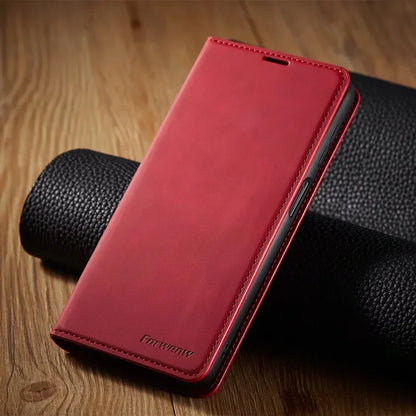 Samsung Lederhülle Magnetisch Schutztasche