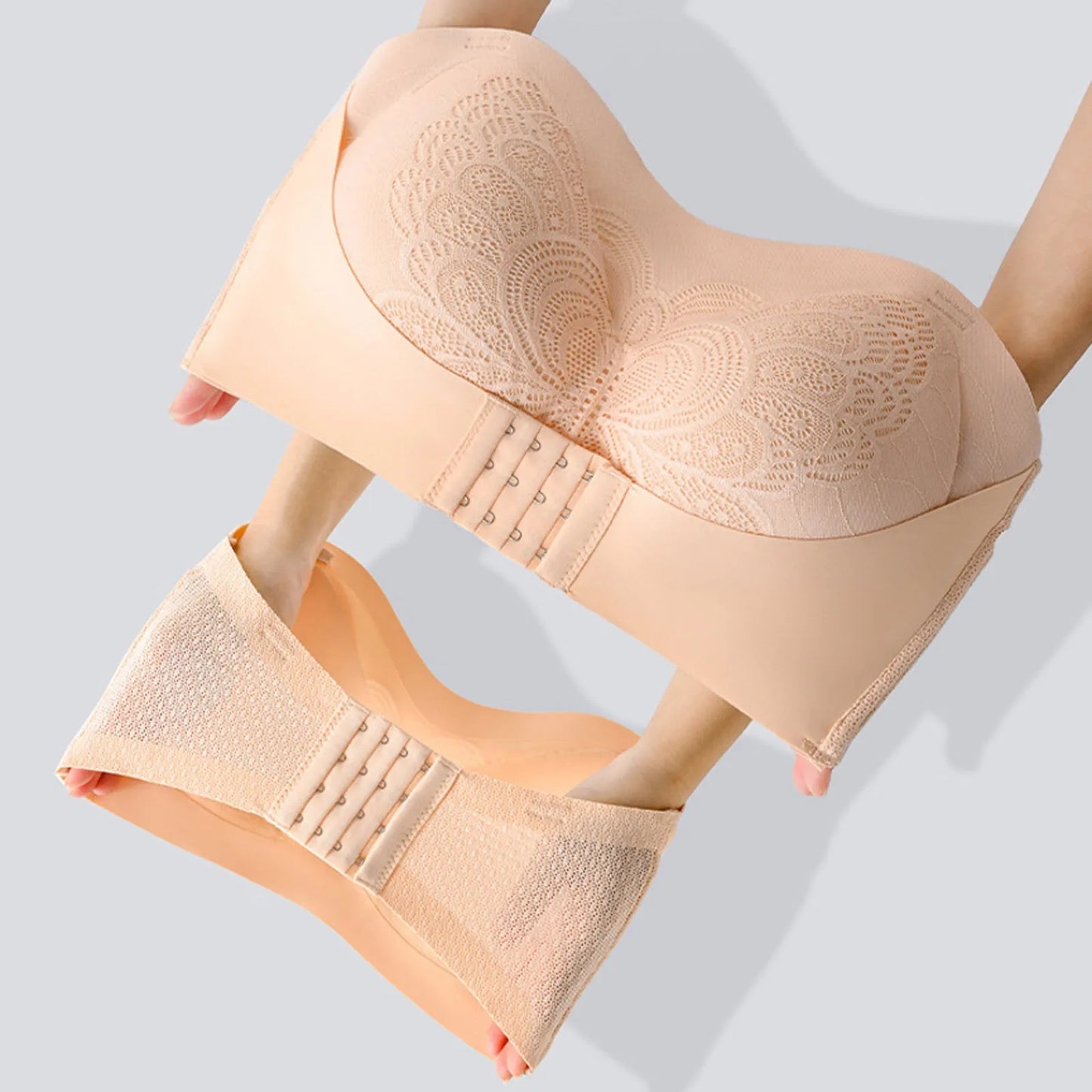 Damen Bandeau BH mit Frontverschluss