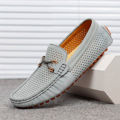 Giovanni atmungsaktive Leder-Schnürschuhe