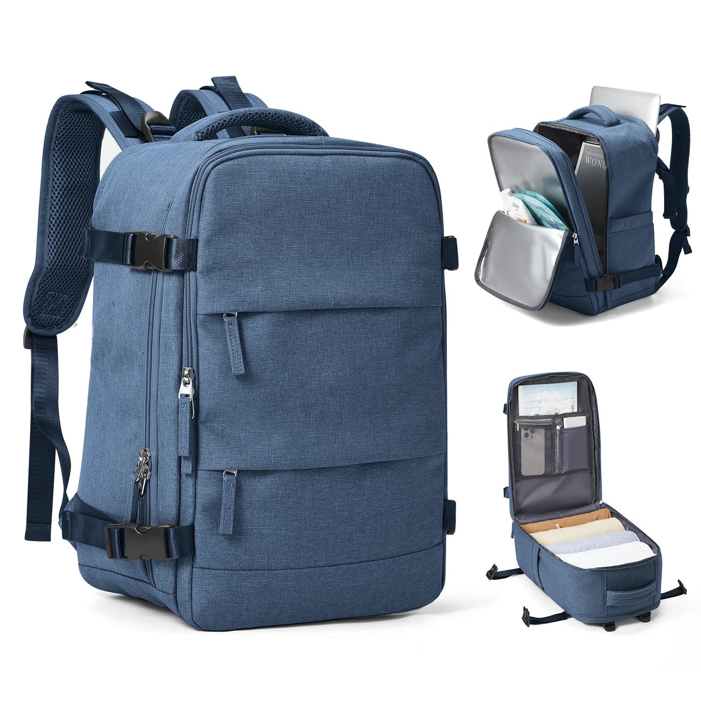 Reiserucksack Wasserdicht 15,6 Laptopfach Große Kapazität - Norvielle