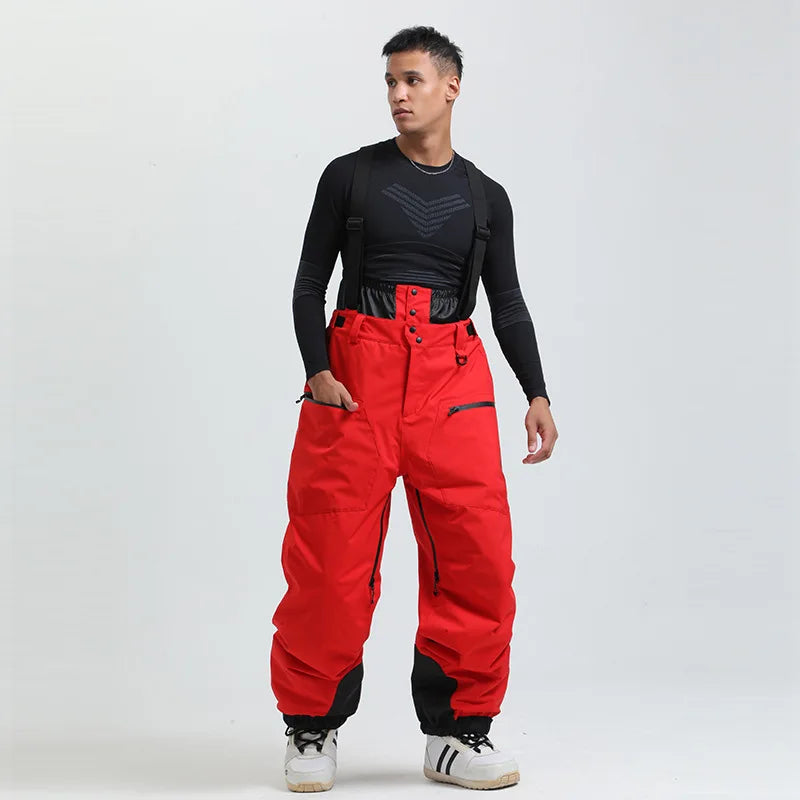 Unisex Skihose Trägersystem Funktionsmaterial