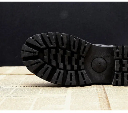 Damen Schnürstiefeletten Leder Warmfutter Rutschfest