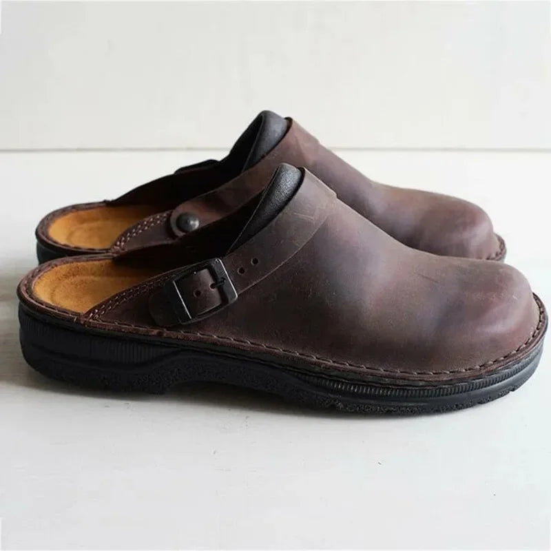 Lässiger Slipper Stylisch Bequem Schwarz - Norvielle