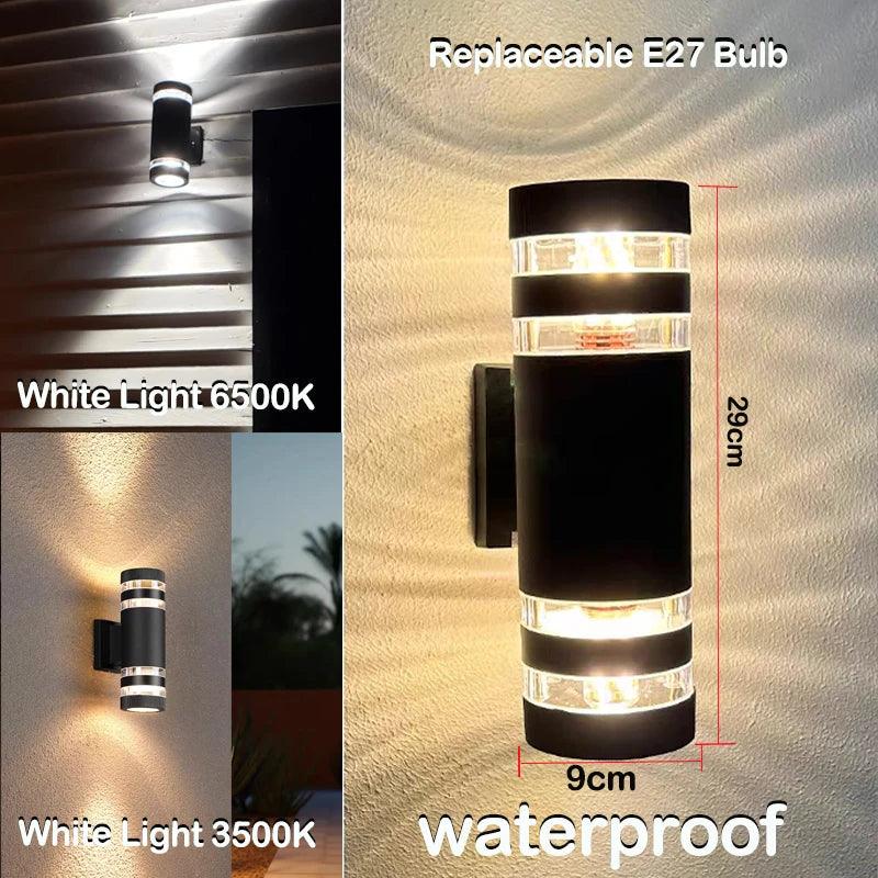 LumiBloc LED Außenwandleuchte E27 IP65 Wasserdicht