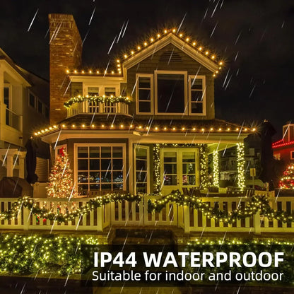 Weihnachts Lichterkette LED 30-75m 900-2000 LEDs Wasserdicht IP65