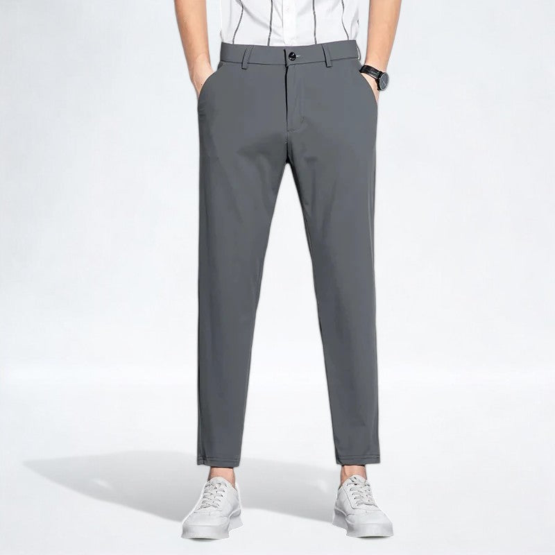 Norvielle Herren Dehnbarer Joggerhose Elastisch Schwarz - Norvielle