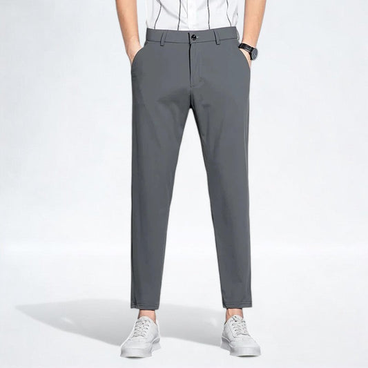 Norvielle Herren Dehnbarer Joggerhose Elastisch Schwarz - Norvielle