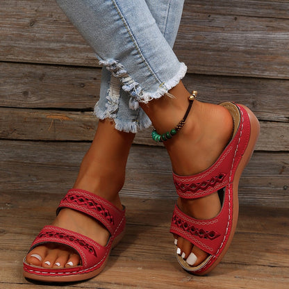 Damen Orthopädische Sandalen Komfort Unterstützung
