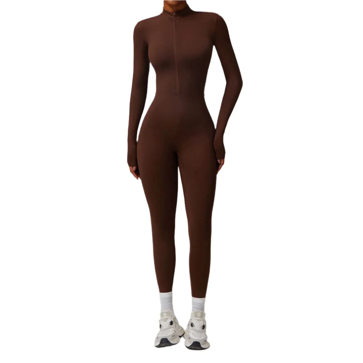 Nahtloser Sportlicher Jumpsuit für Damen