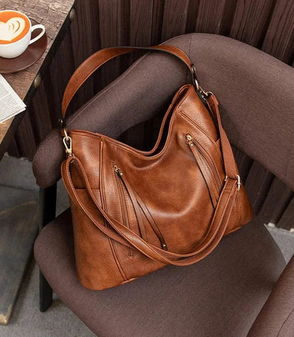 Elegante Damenhandtasche Leder