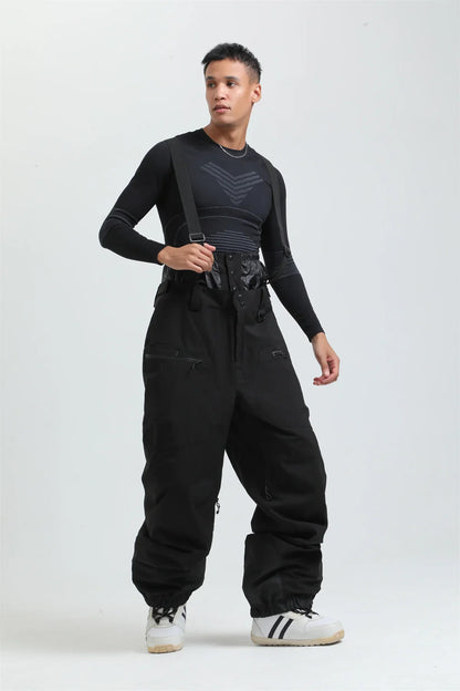 Unisex Skihose Trägersystem Funktionsmaterial