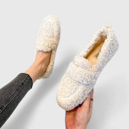 Damen Warme Slipper Elegantes Design