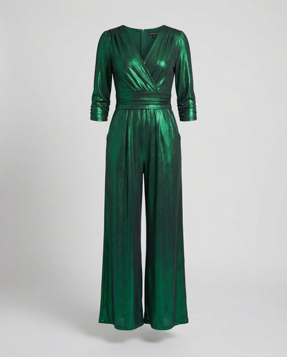 Eleganter Damen-Overall Glänzend
