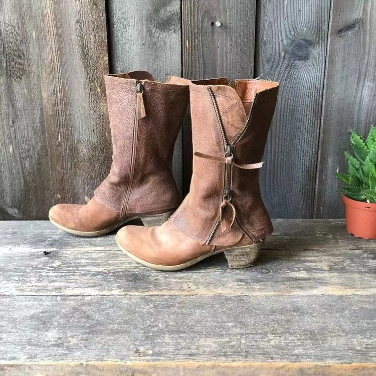 Norvielle Damen Herbst-Stiefel