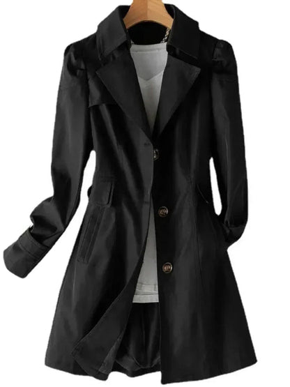 Norvielle Damen Trenchcoat Stylisch