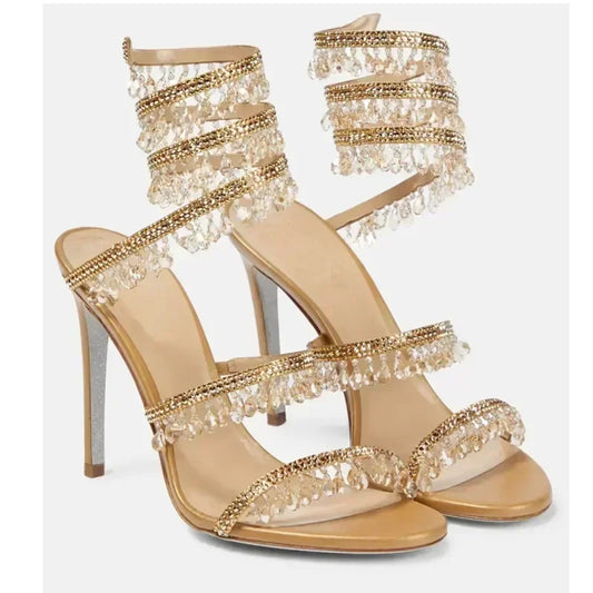 Damen Stiletto Sandalen Hoher Absatz - Norvielle