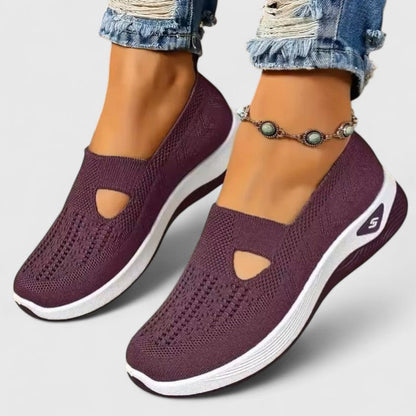 Damen Slip-On Sneaker Atmungsaktives Mesh