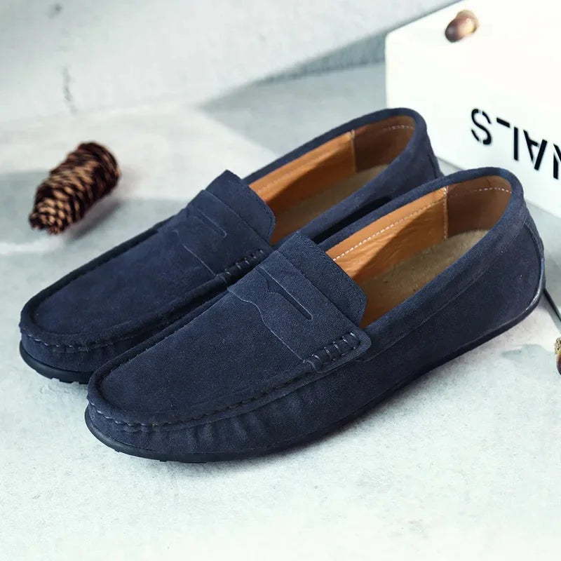 Herren Slip-On Loafers aus Leder