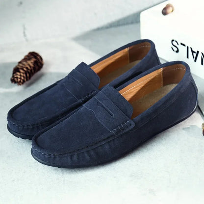 Herren Slip-On Loafers aus Leder
