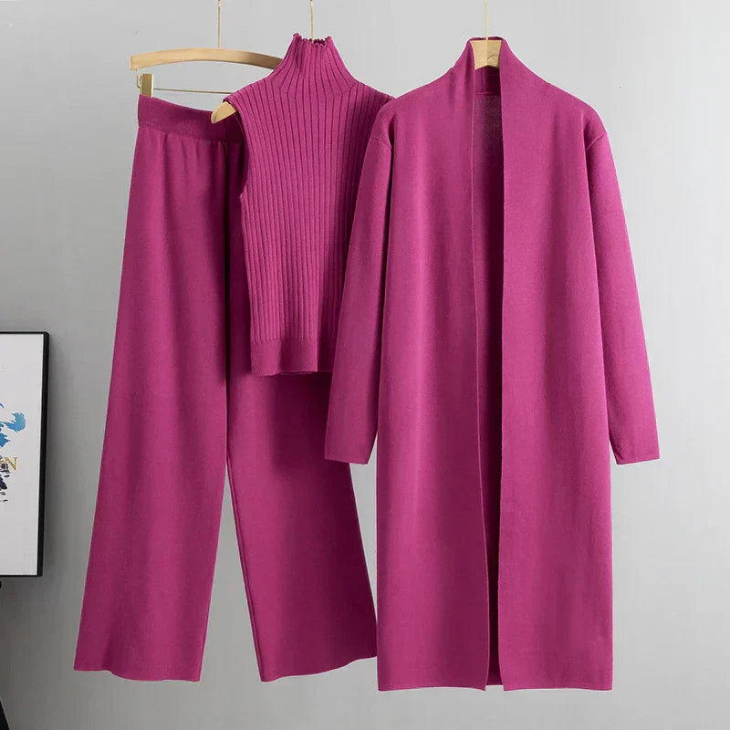 Klassisches 3-Teiliges Damen-Outfit