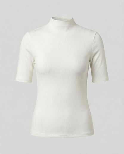 Damen Rollkragenpullover Feinstrick Nahtlos