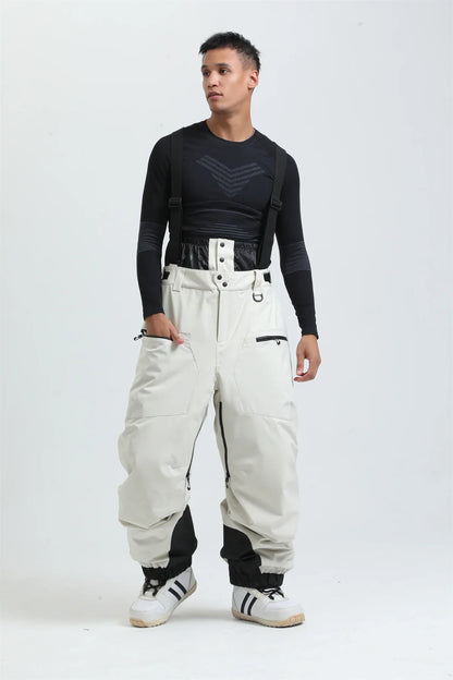Unisex Skihose Trägersystem Funktionsmaterial