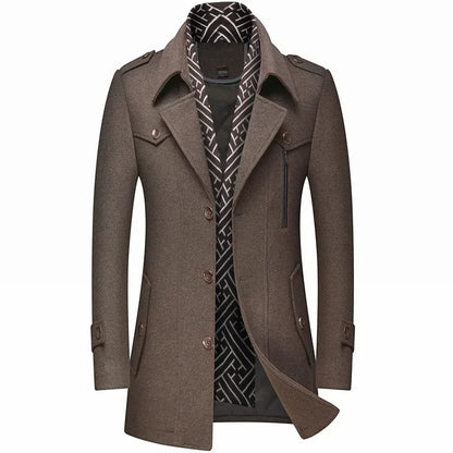 Scott Herren Wollwinterjacke