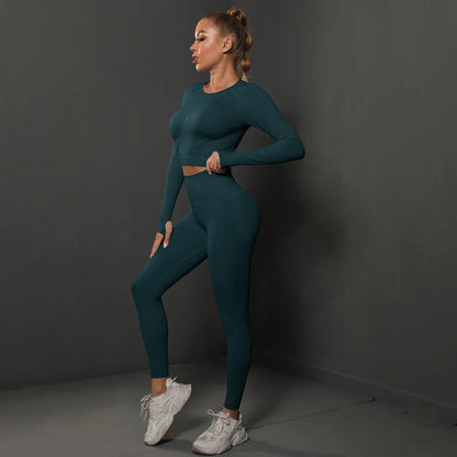 Damen Sportset Nahtlos Komfort