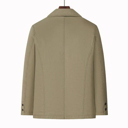 Herrenjacke Lockere Passform Entspannter Schnitt