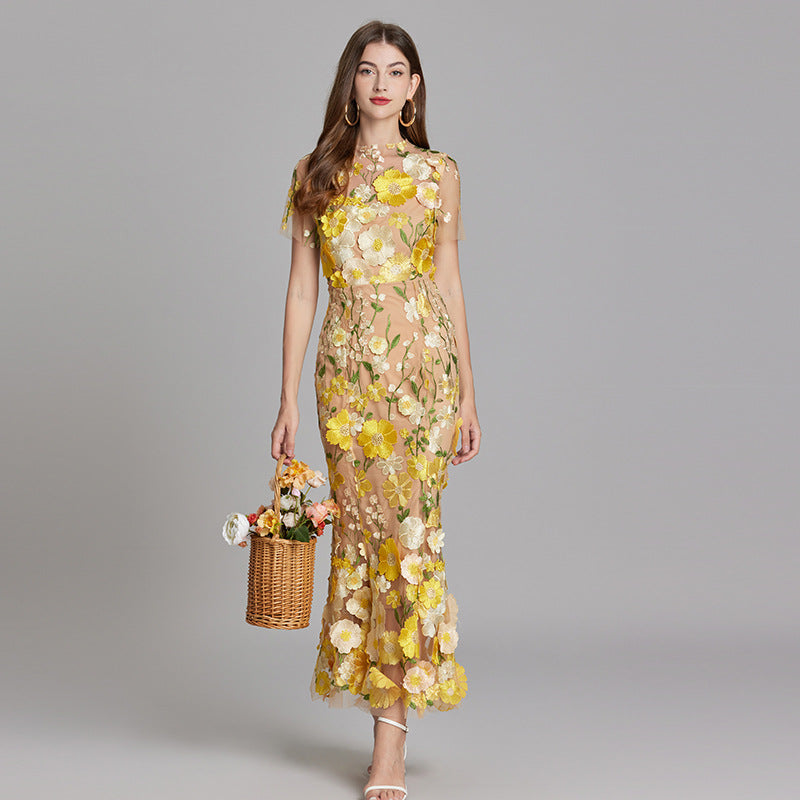 Damen Ärmelloses Maxikleid