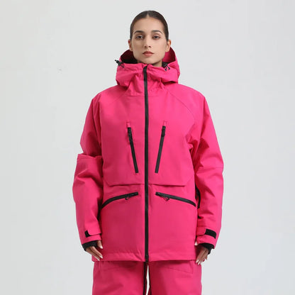 Unisex Skijacke Wintersport Funktionales Nylon