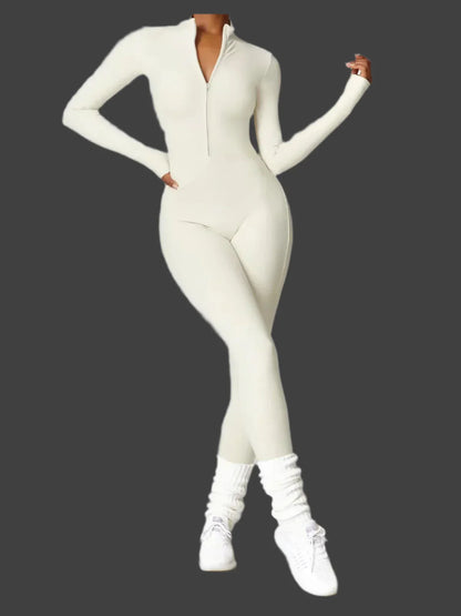 Nahtloser Sportlicher Jumpsuit für Damen