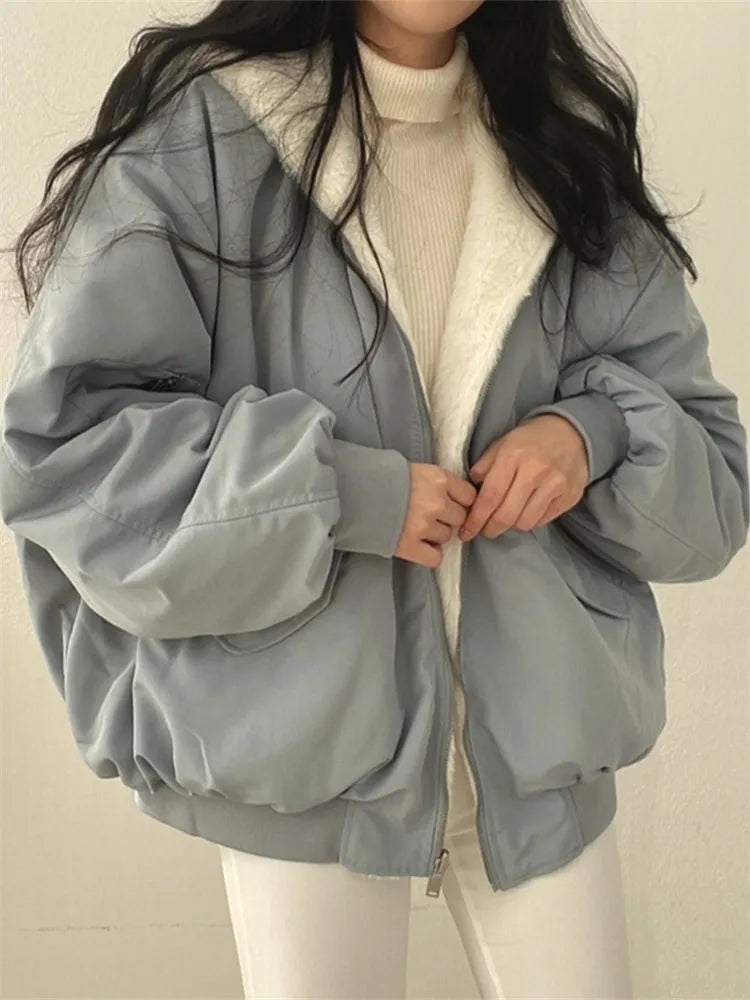 Damen Winterjacke Langärmlig Wintertauglich - Norvielle