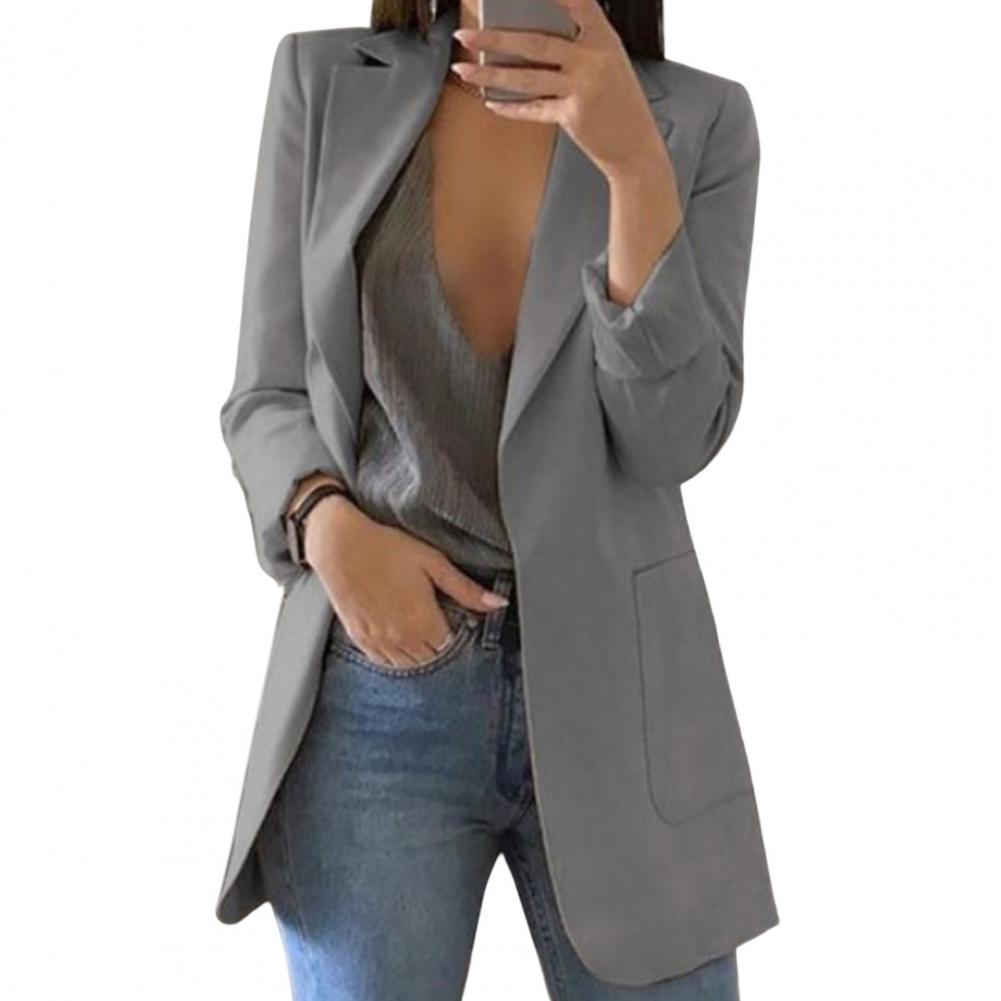 Damen Blazer Beruflich Geschnitten