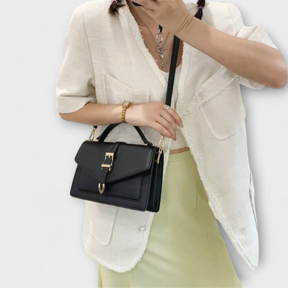 Damen Schultertasche Klassisch Elegantes Leder