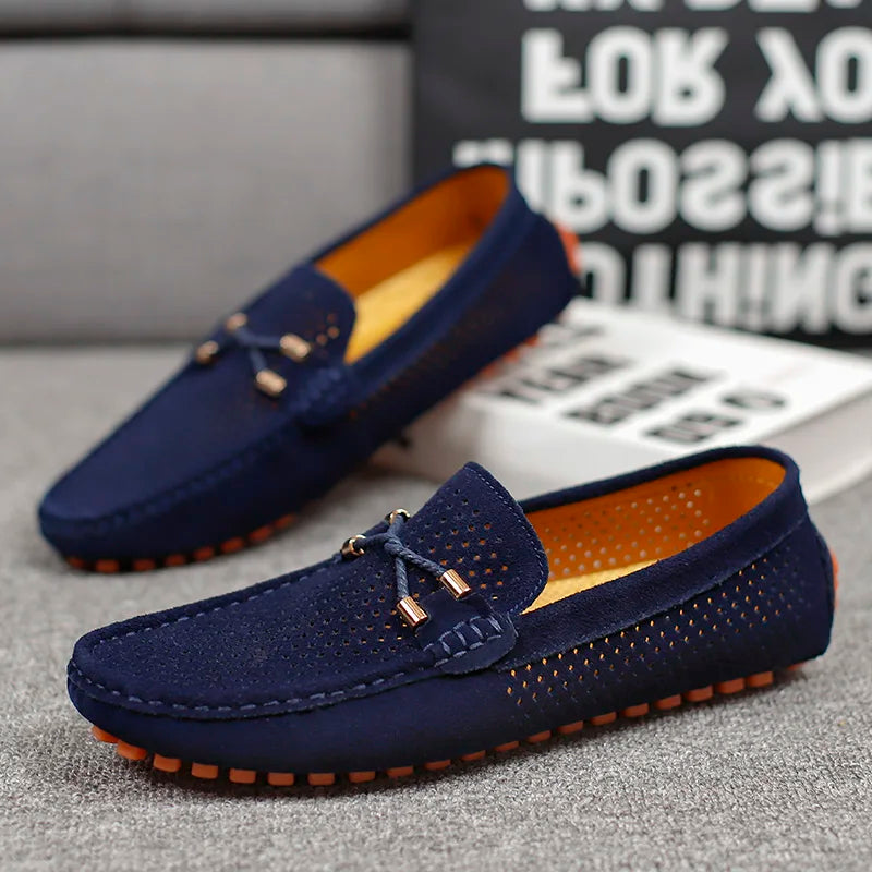 Giovanni atmungsaktive Leder-Schnürschuhe