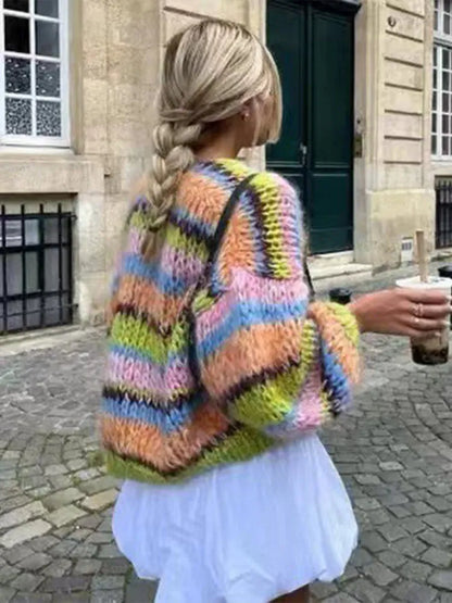 Norvielle Damen Strickcardigan