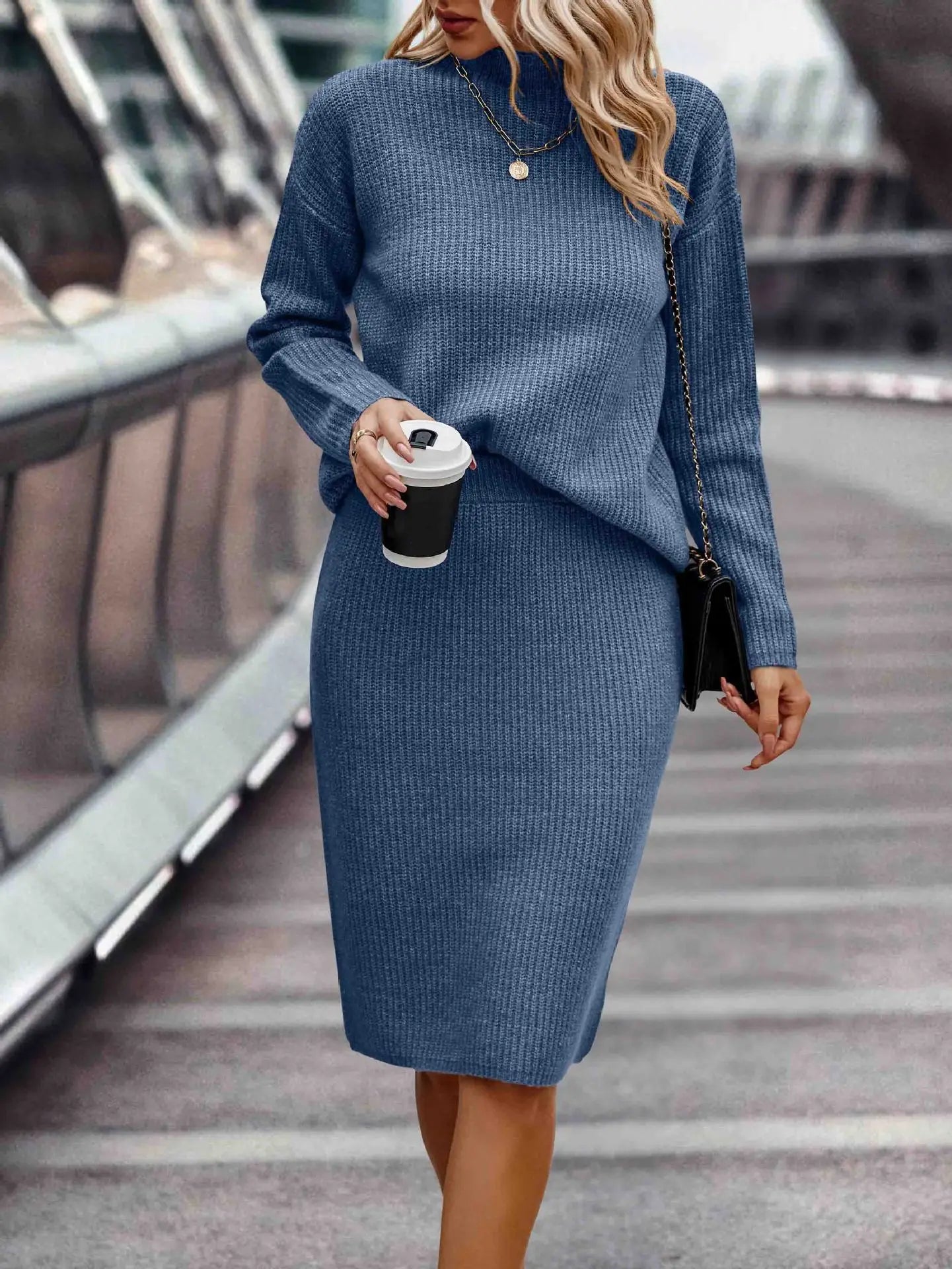 Damen 2-Teiliges Set Stylisch
