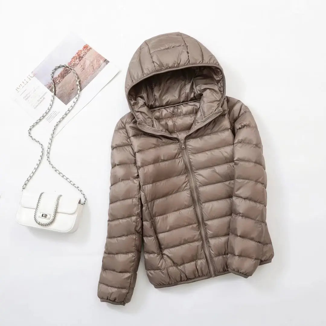 Norvielle Damen Daunenjacke Leicht Herbst Winter