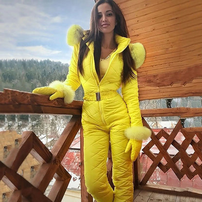 Norvielle Damen Winteroverall Elegantes Design