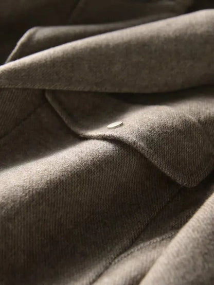 Norvielle Damen Klassische Wolljacke Klassisch